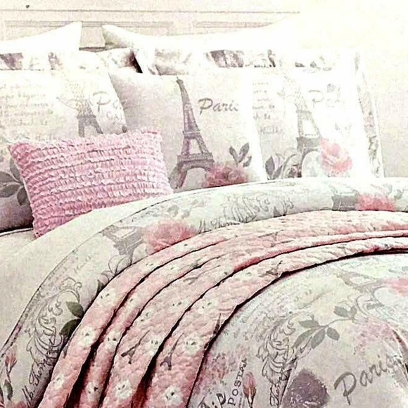 Nicole Miller Bedding Home Paris 6 Pc Queen Comforter Set Poshmark